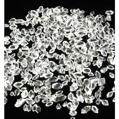 Gifts and Guidance Real Genuine Herkimer Diamonds New York Quartz Crystals 2-4Mm X 10