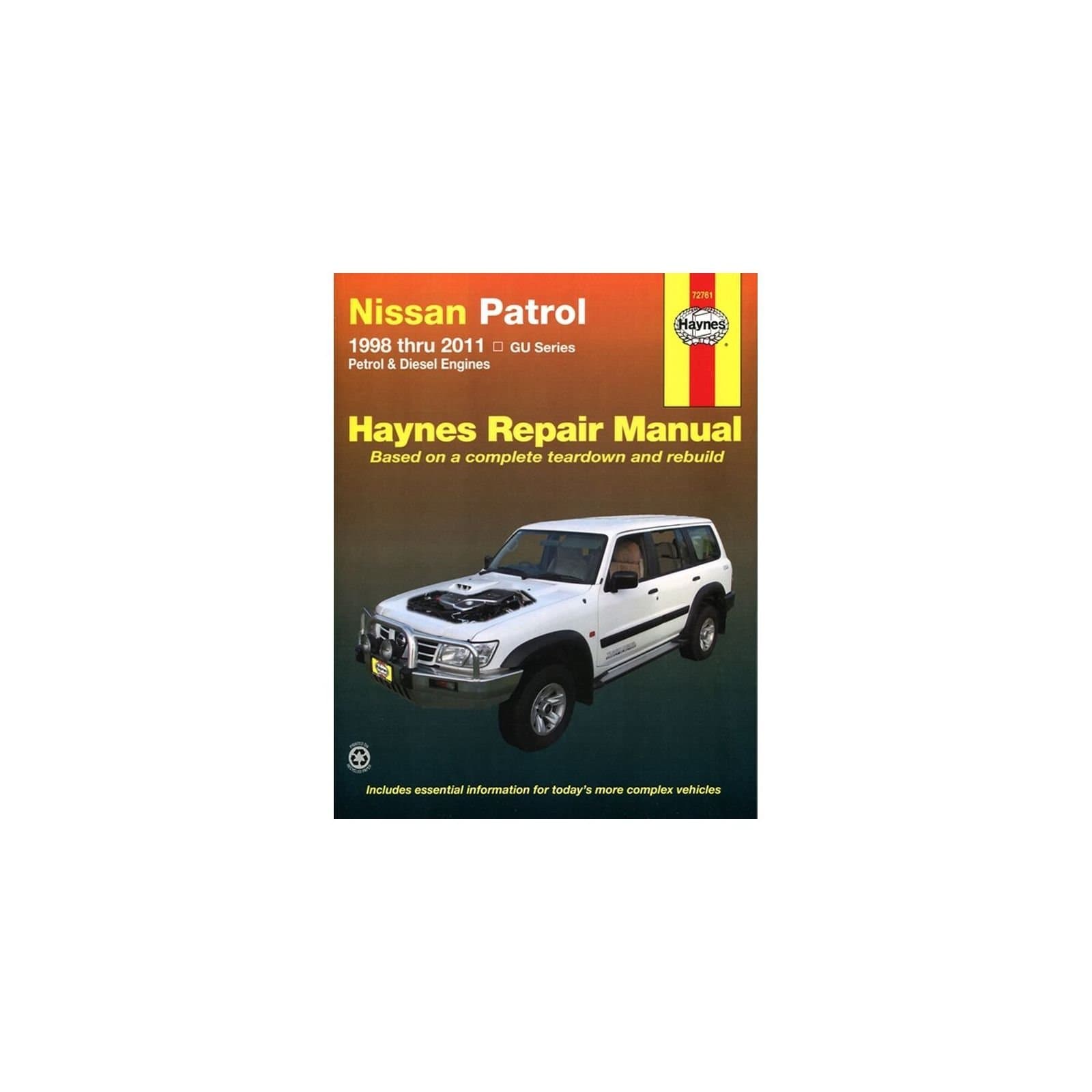 Nissan Patrol Service and Repair Manual: 1998 to 2011 (Haynes Service and Repair Manuals) Paperback – 1 Jan. 2012