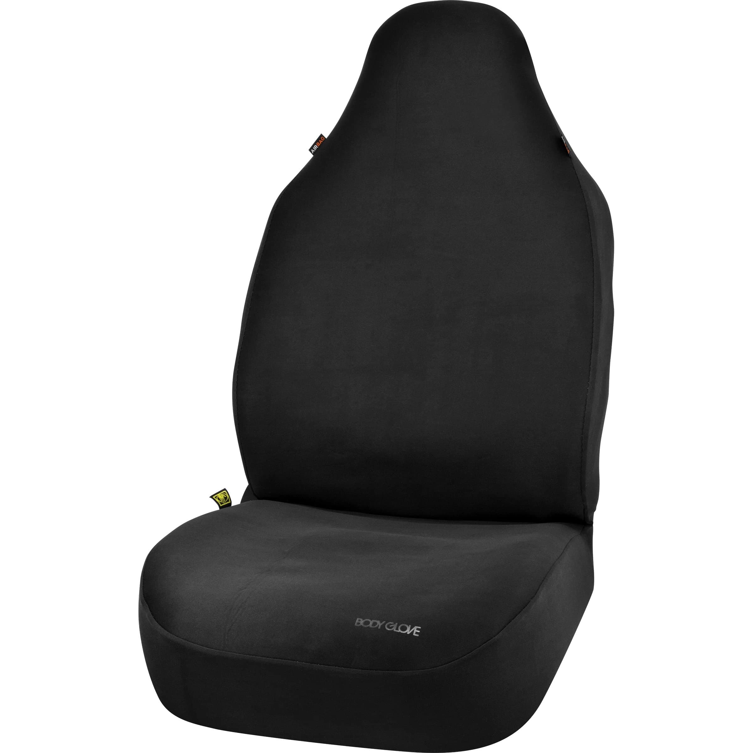 Body Glove 22-1-70331-9 Bucket Seat Cover (Universal Black Neoprene Snug Fit), 1 Pack