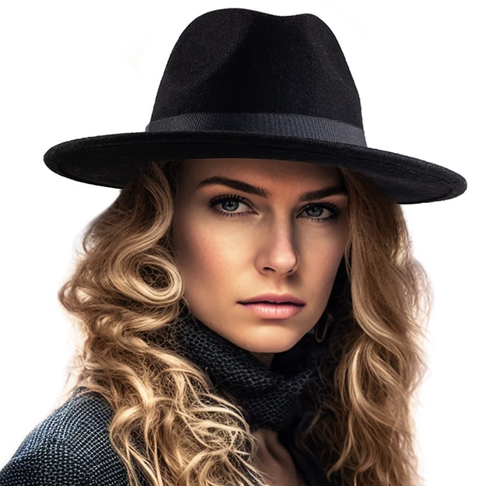 100% Australian wool fedora