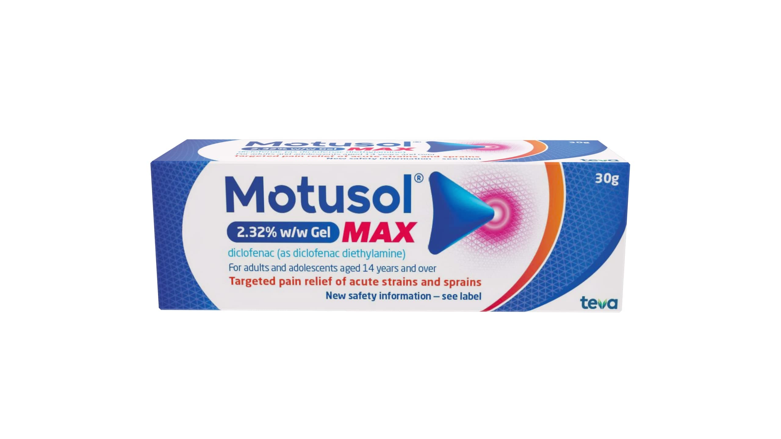 Motusol Max 2.32% w/w Gel 30g