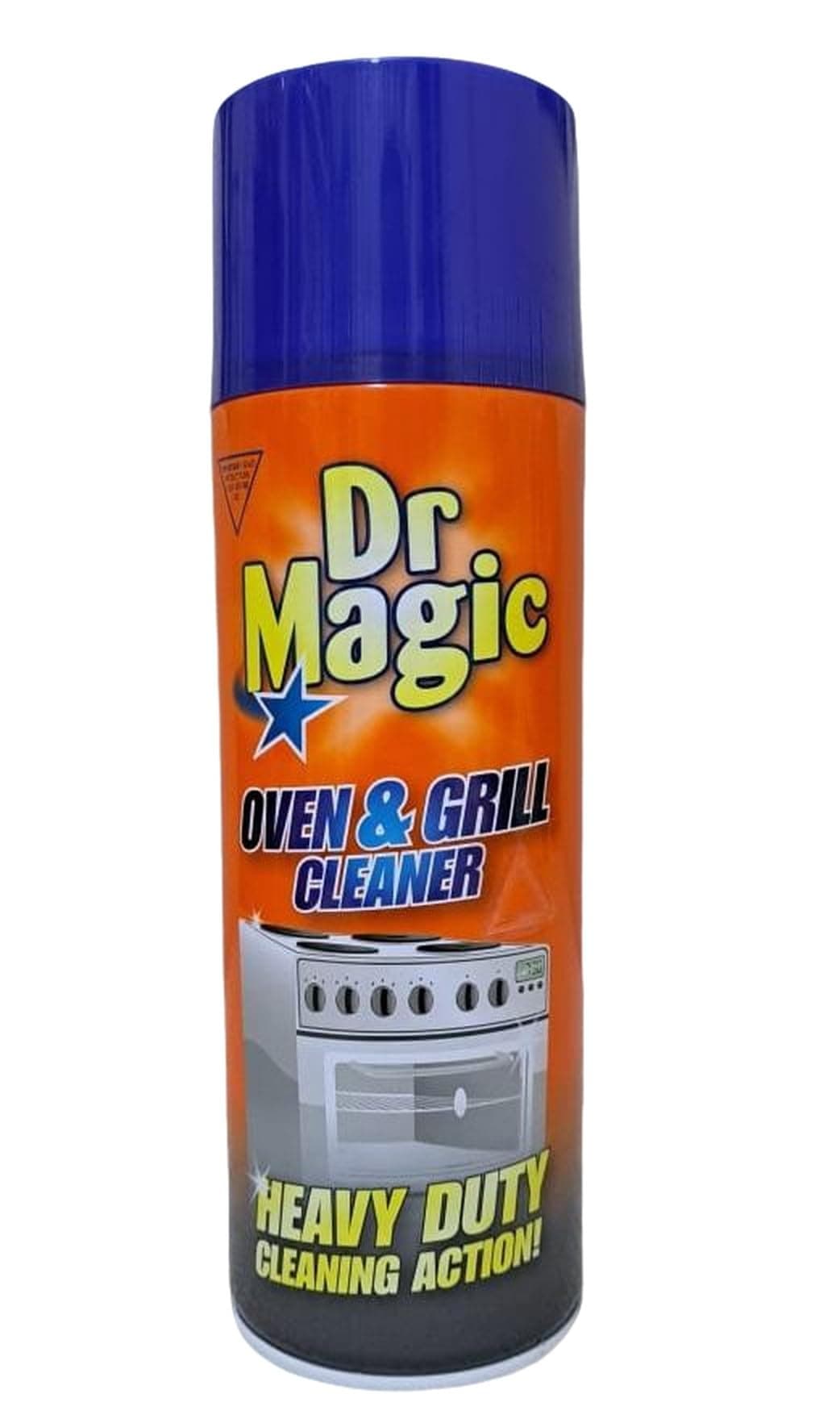 Oven & Grill Cleaner Heavy Duty BBQ Cleaning Action Spray Can 390ml BBQ