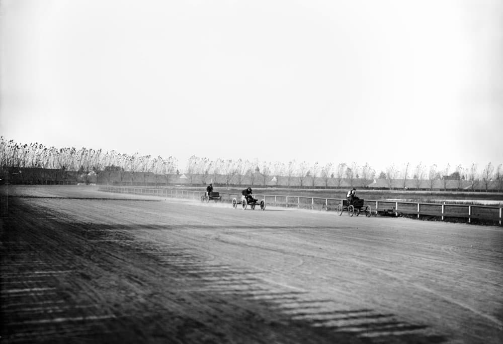 Detroit Auto Race C1902 NReimerS Loco Winning A Five Mile Race At Grosse Pointe Track In Detroit Michigan C1902 Poster Print by (18 x 24)