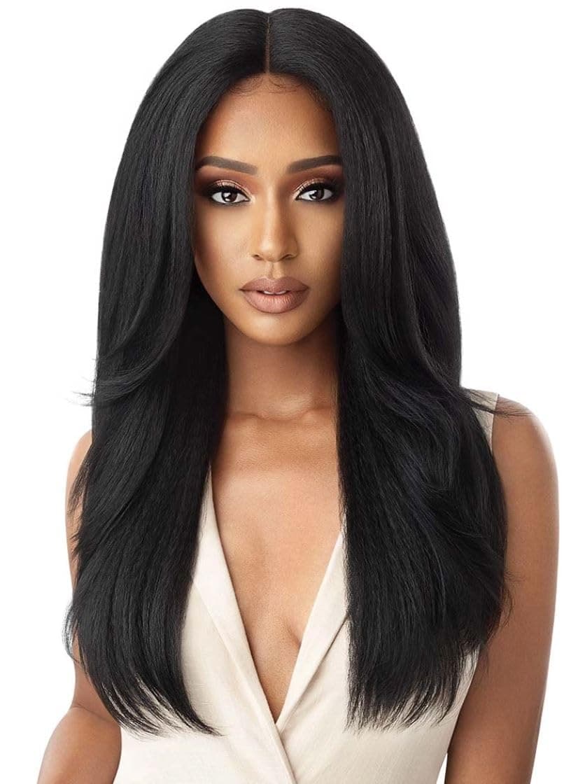 Neesha Soft & Natural Synthetic Swiss Lace Front Wig NEESHA 203 (1B)