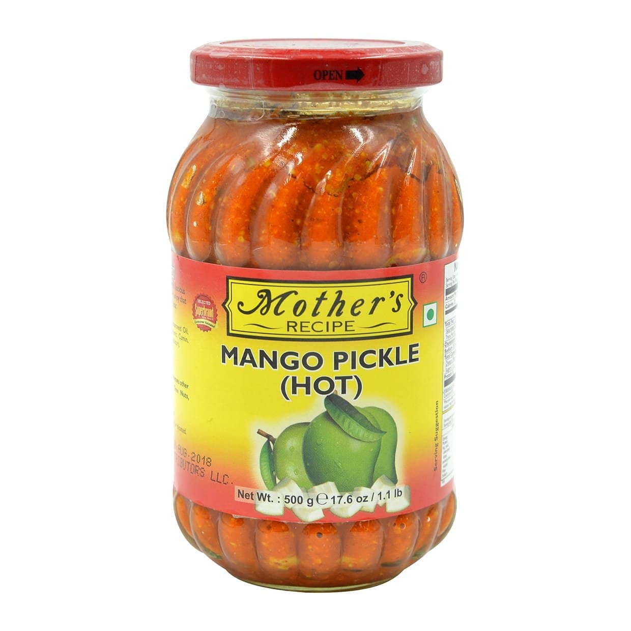 Mother's Recipe Mango Hot Pickle 300G+33% Extra