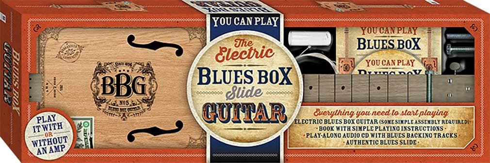 The Electric Blues Box Slide Guitar Kit: with Guitar, Instruction Book and DVD Misc. Supplies – September 1, 2016