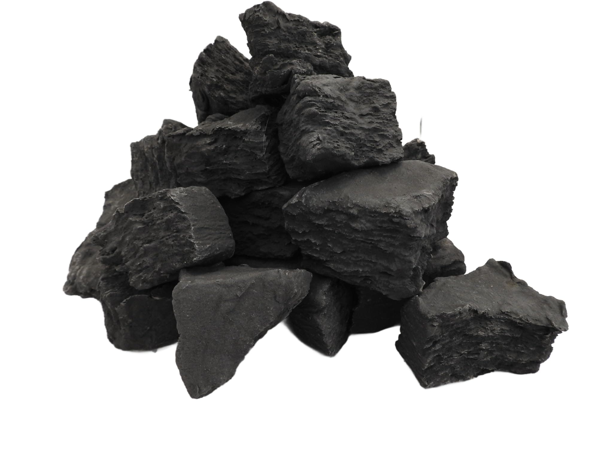 Coals 4 You NW Ltd 30 Random Mixed Gas Fire Ceramic Replacement Grate Glow/Bio Fuels/Ceramic/Boxed DIRECT FROM MANUFACTURER, Black