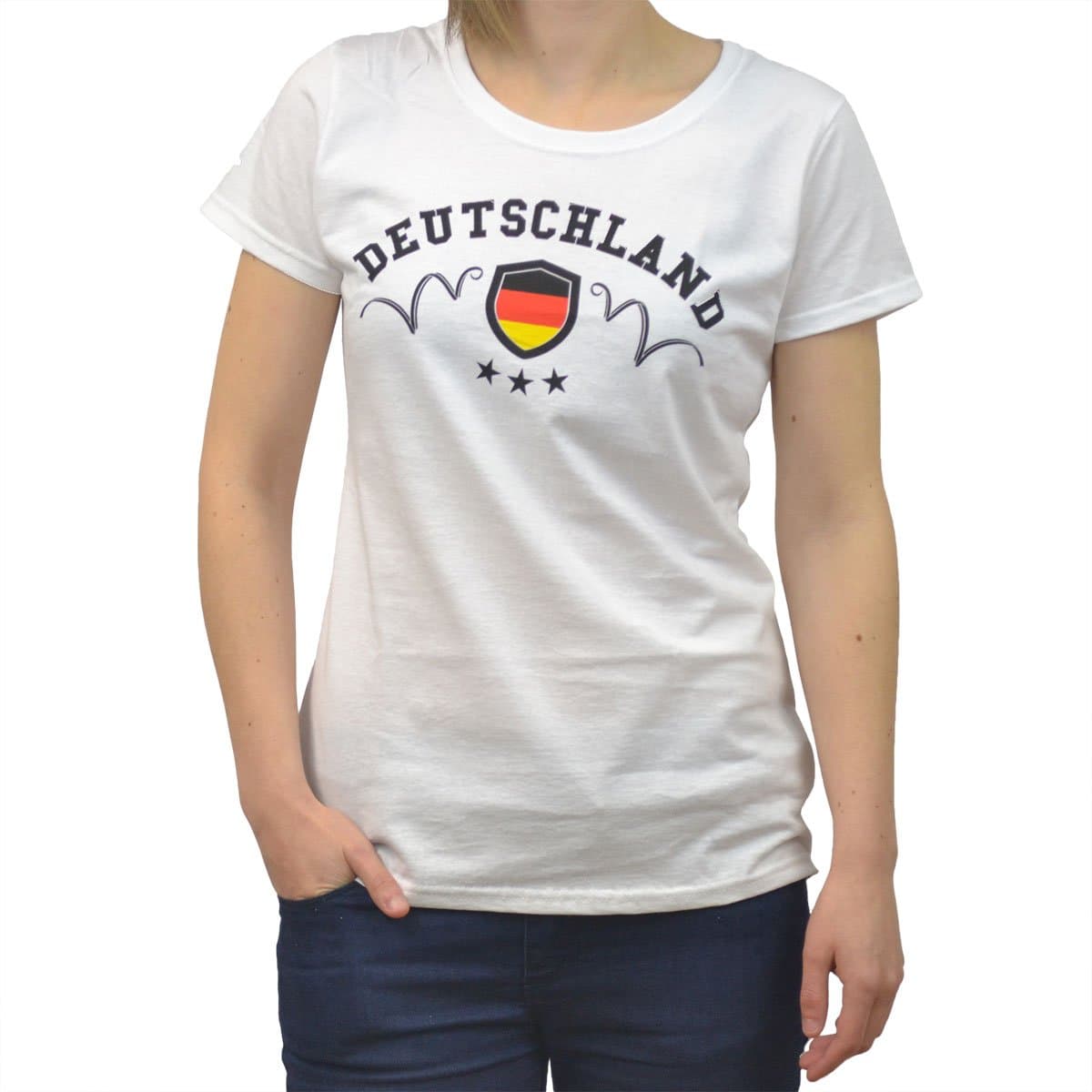 GB Sports Women's T-shirt Fifa World Cup 2014 Deutschland T-Shirt
