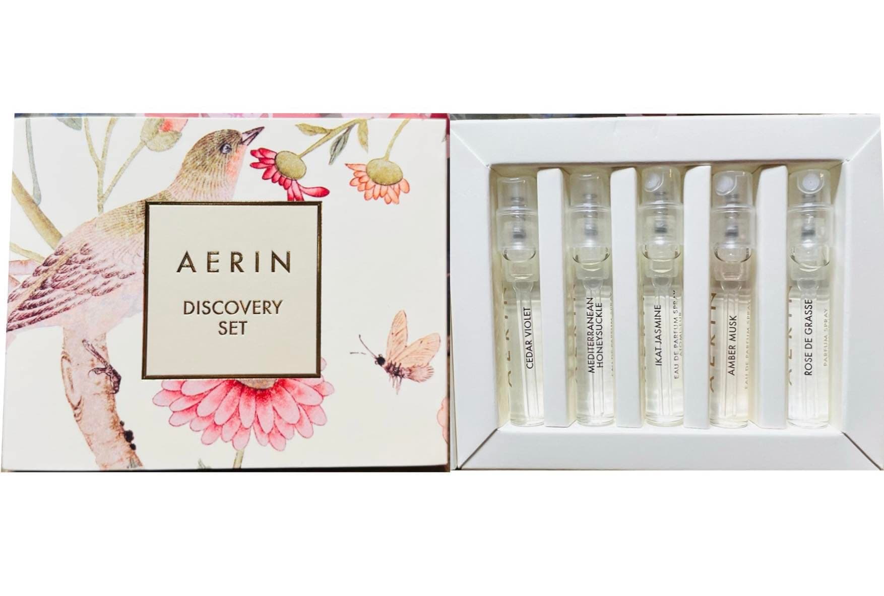 Aerin The Fragrance Collection 5pc Set .07 oz/2 ML EABOXED by AERIN