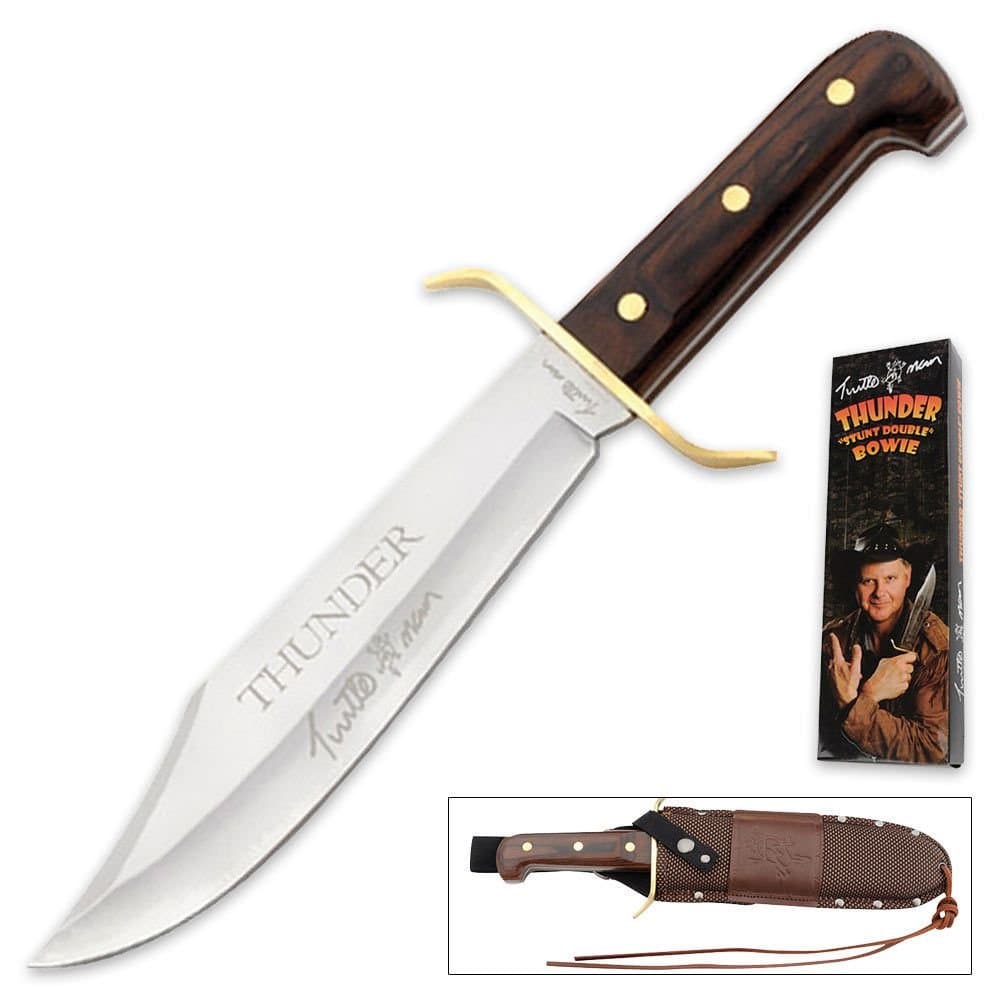 Turtleman TM001 Thunder Stunt Double Bowie Knife