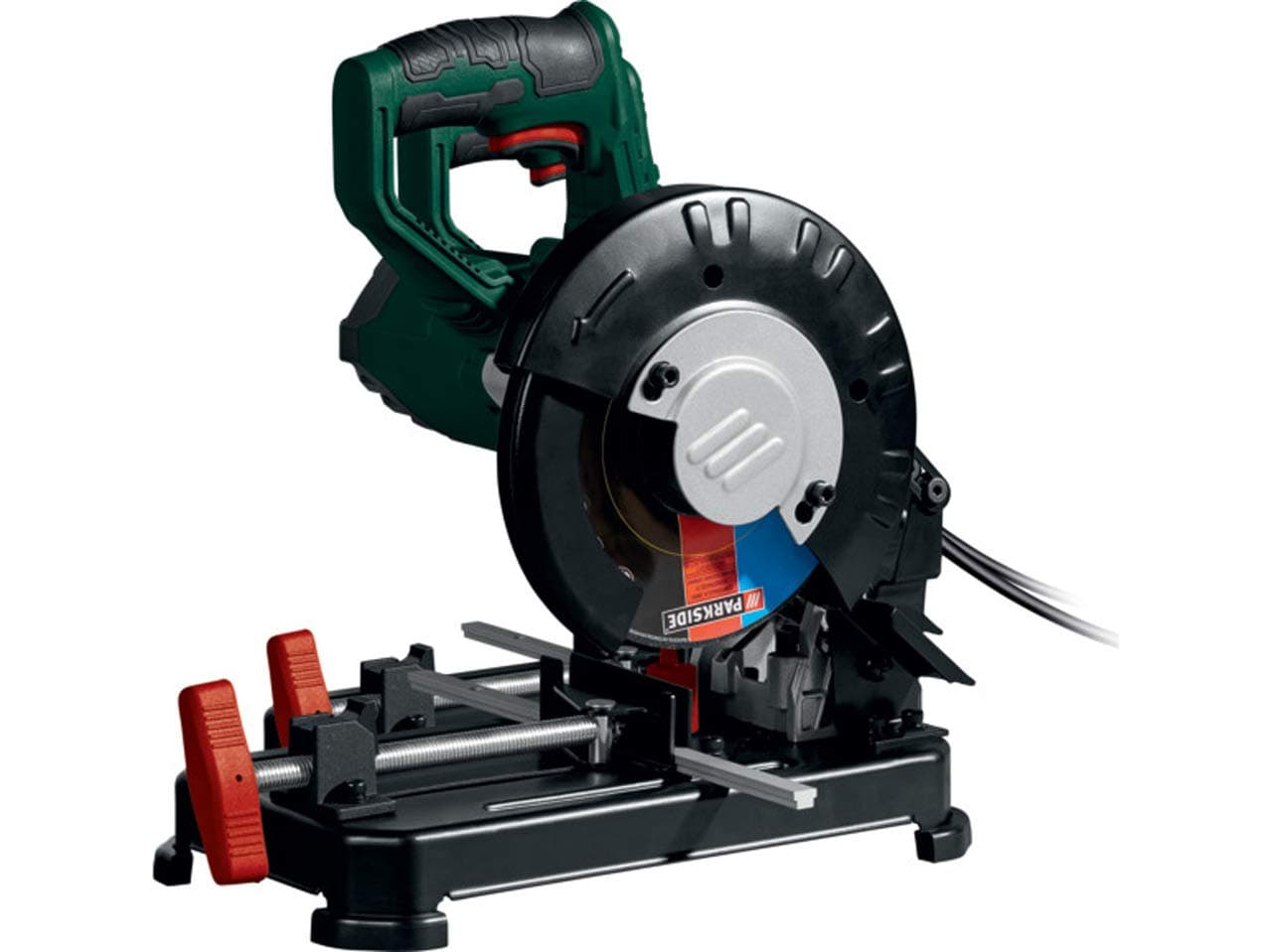 Parkside 1280W Metal Cut-Off Grinder Mitre Saw, 7700 RPM, PMTS 180 A1