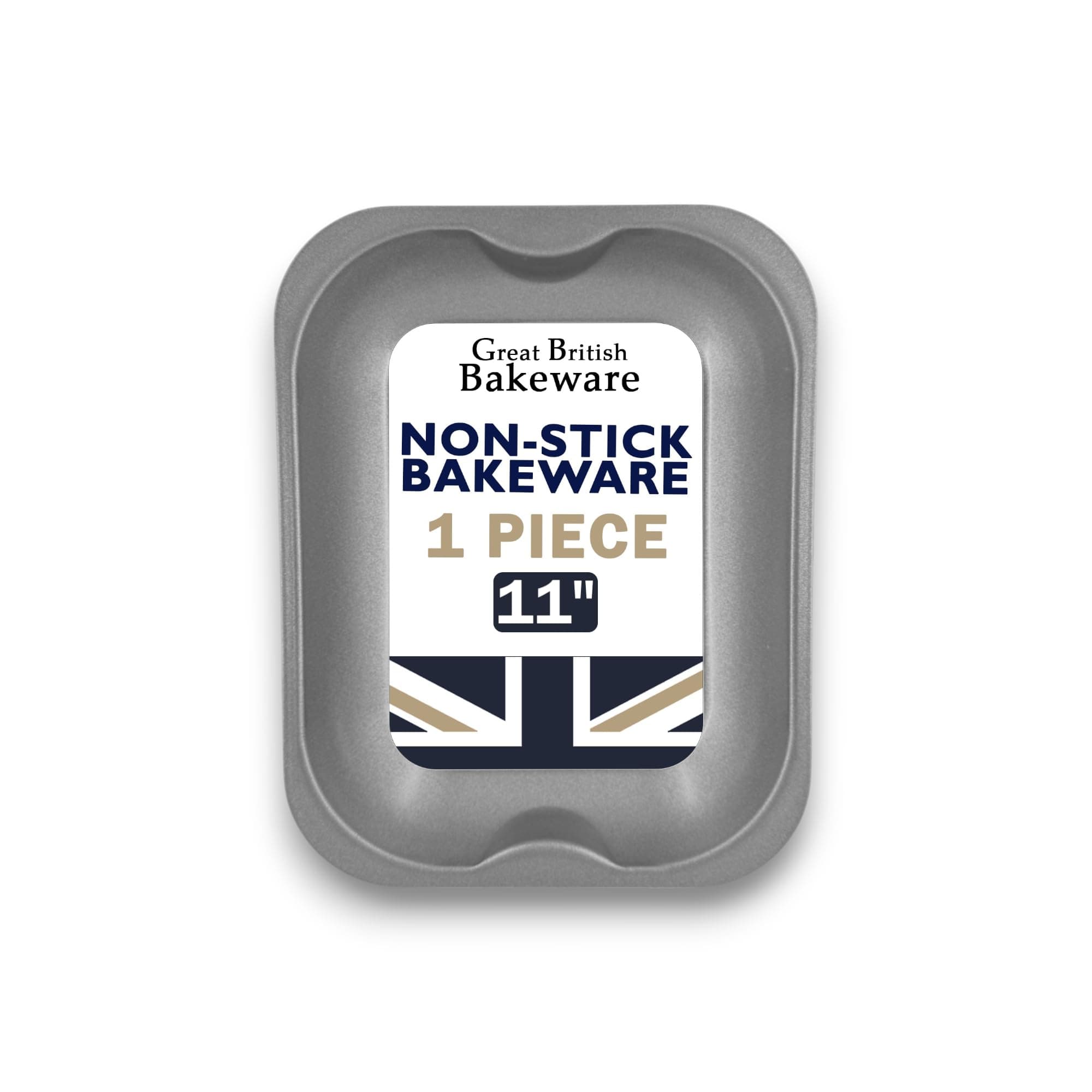 28cm Roasting Tin Tray Pan Small Single Portion Superior Double Coated Non Stick Made in England