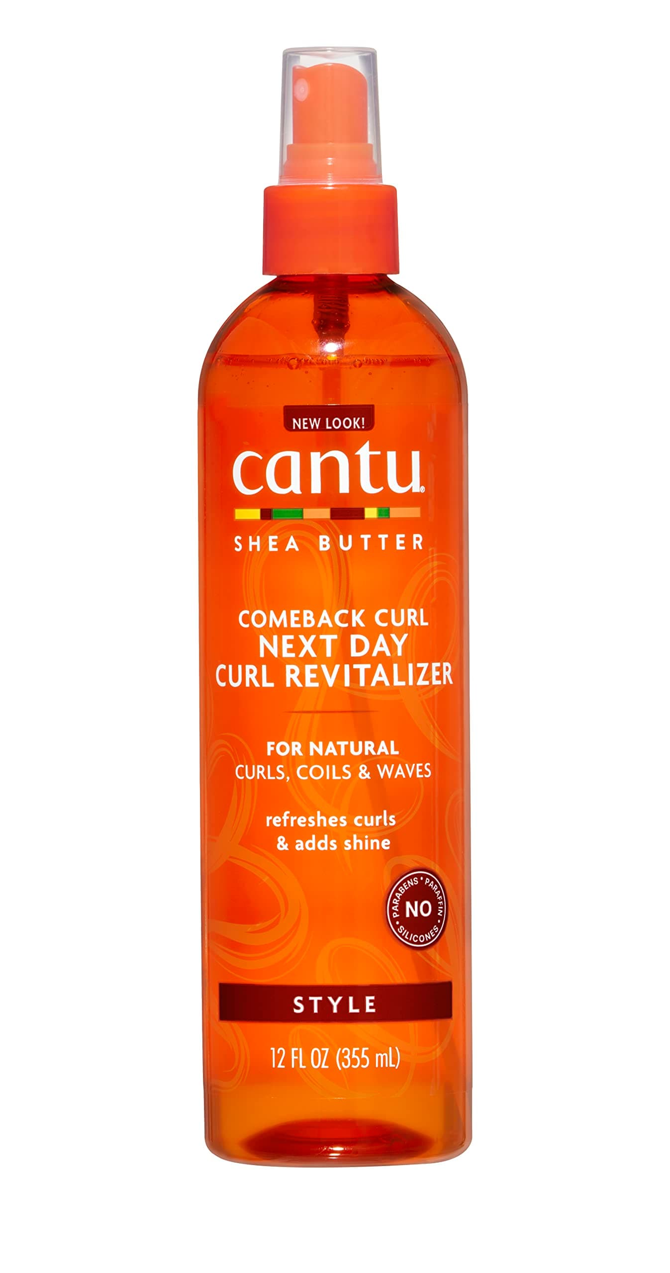 Cantu Shea Butter For Natural Hair Comeback Curl Next Day Revitalizer 355 Ml