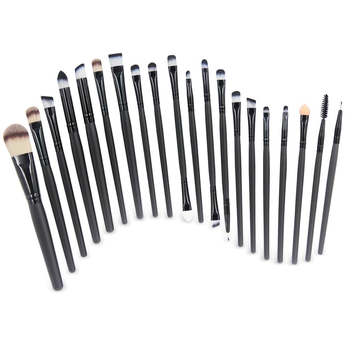 Make up Brushes EmaxDesign 20 Pieces Makeup Brush Set Professional Face Eye Shadow Eyeliner Foundation Blush Lip Powder Liquid Cream Cosmetics Blending Brush Tool