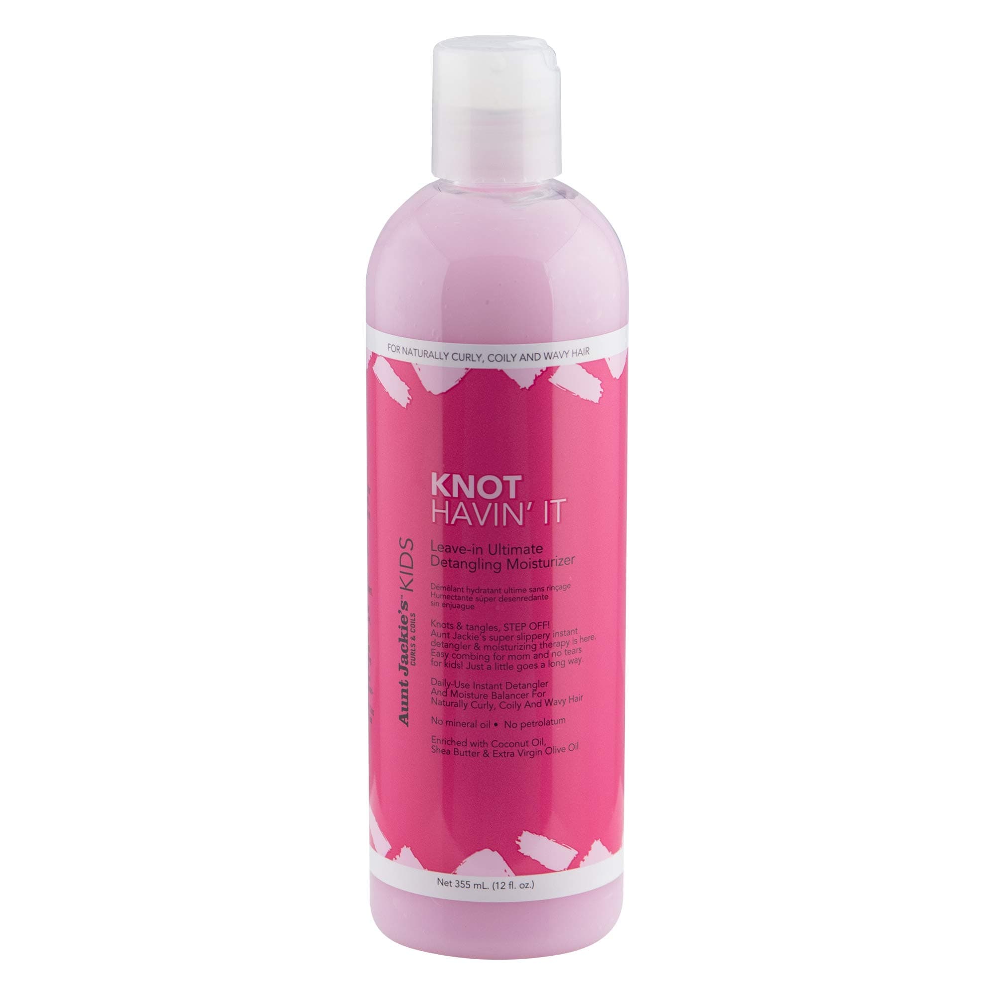 Girls Knot Havin' It, Leave-in Ultimate Hair Detangler, For Daily Use for Naturally Curly Hair, 12 Ounce Bottle
