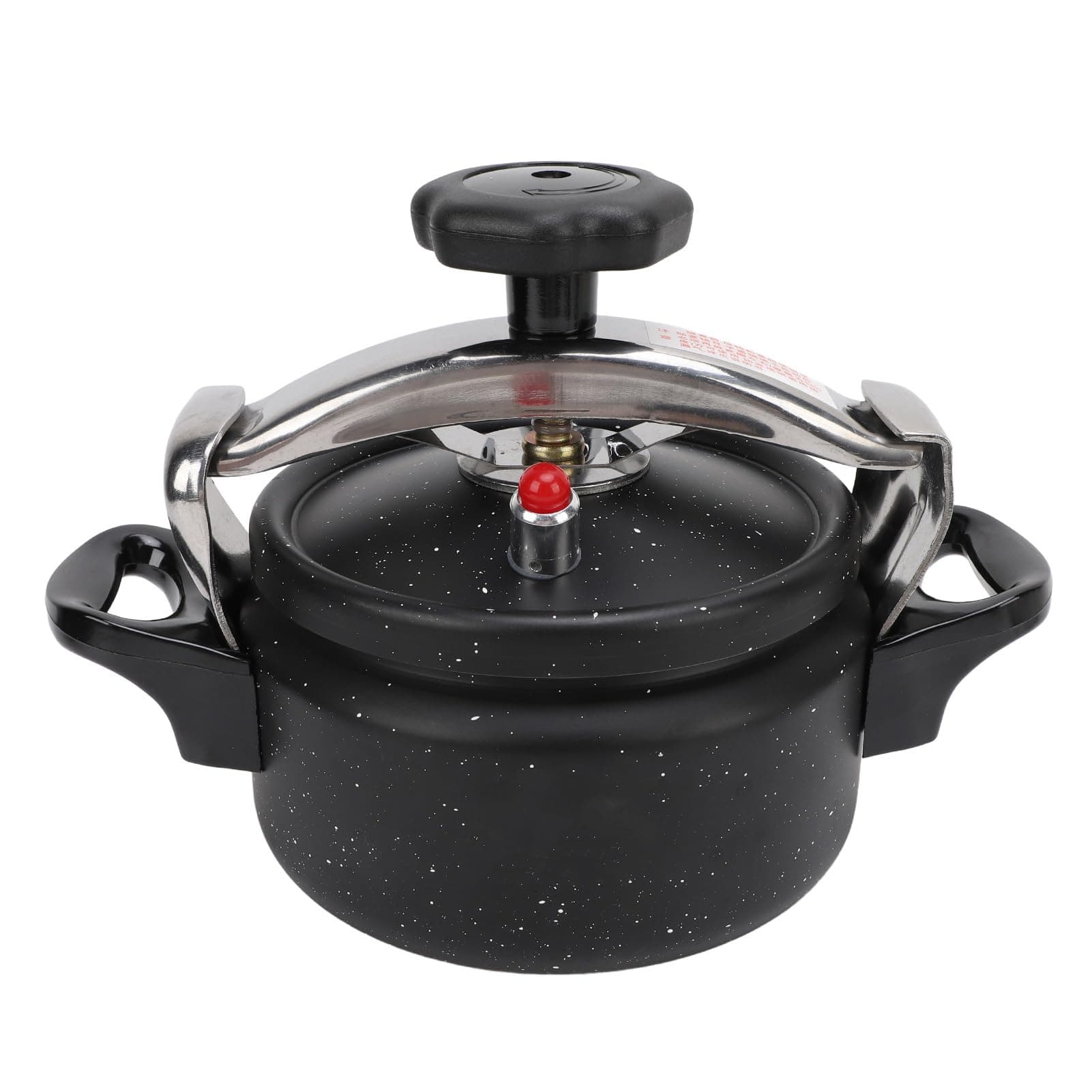 Jiawu Pressure Cooker, 1.5L / 2L / 3L Aluminum Alloy Pressure Canner, Explosion Proof with Easy Lock Lid, Compatible with Gas & Induction Cooker, Fast Cooking Cookware (3L)