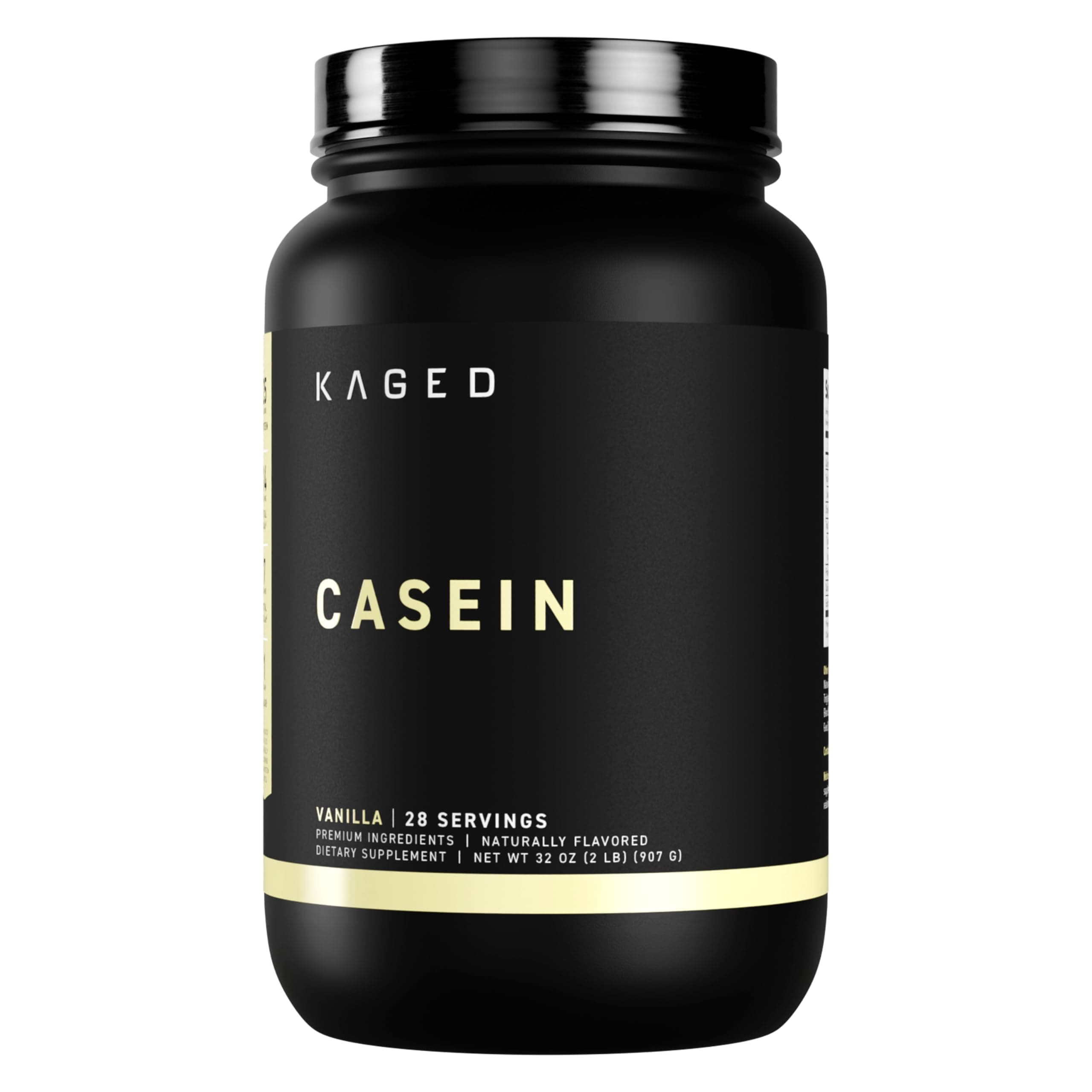 Premium Casein Protein Powder | Vanilla | Micellar Casein | Banned-Substance Free Supplement, Build Muscle, Recover Faster | Kasein | 28 Servings