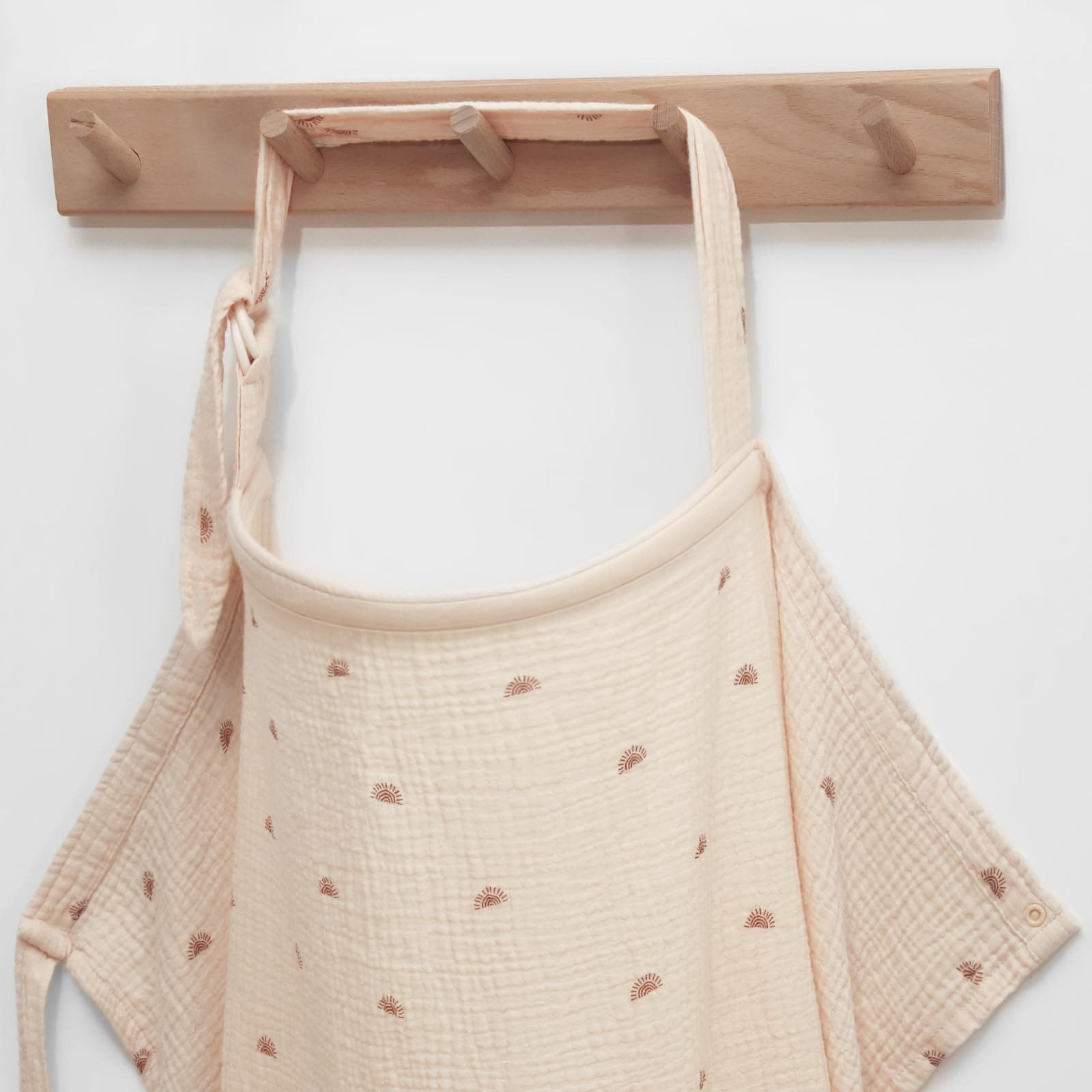 Muslin Nursing Cover, Baby Nursing Cover, Rainbow