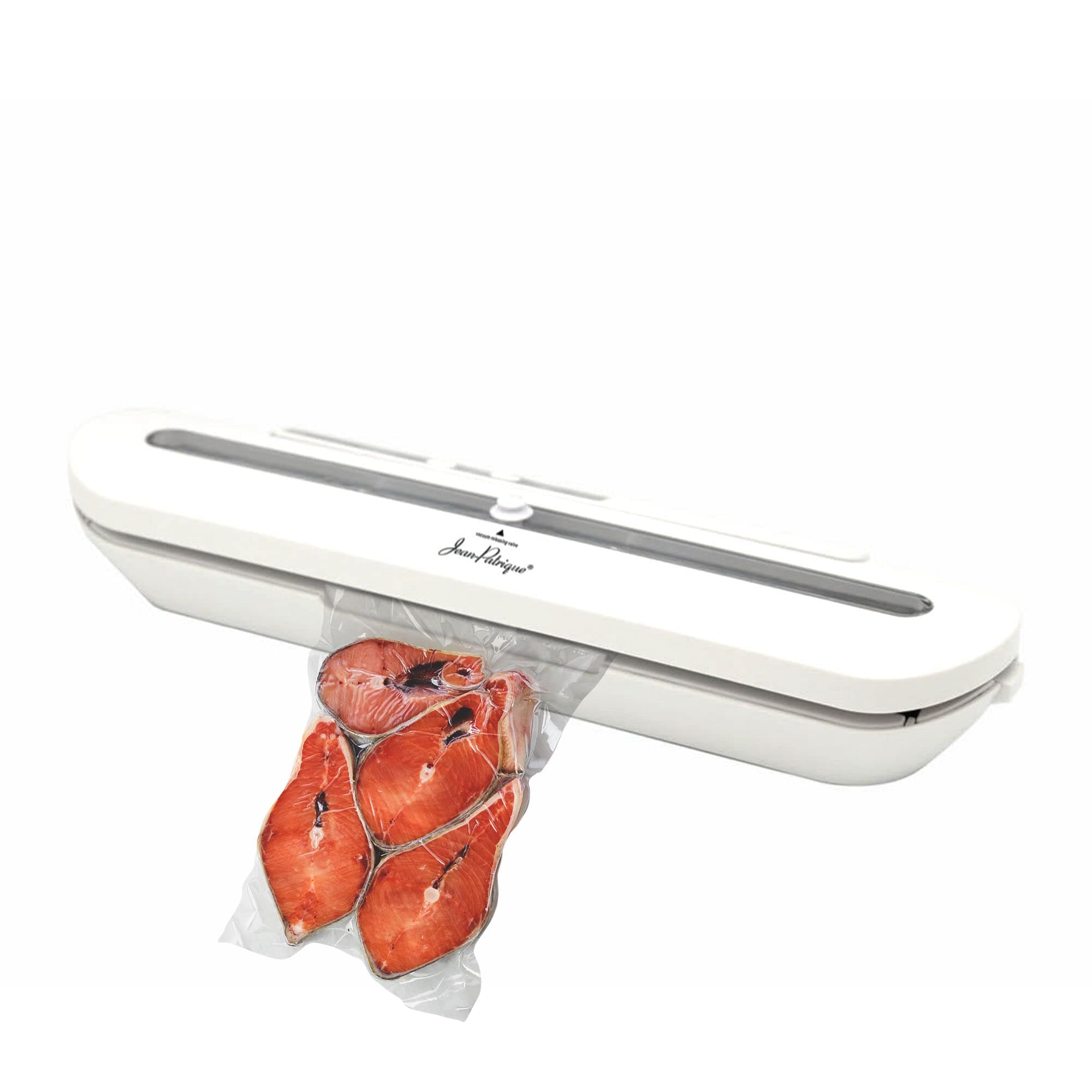 Jean-Patrique JP051 Sealer Machine Vide & Preserving | Flawless Vacuum Seal preserves Food for Longer | Perfect Sous Vide Cooking, Plastic, White