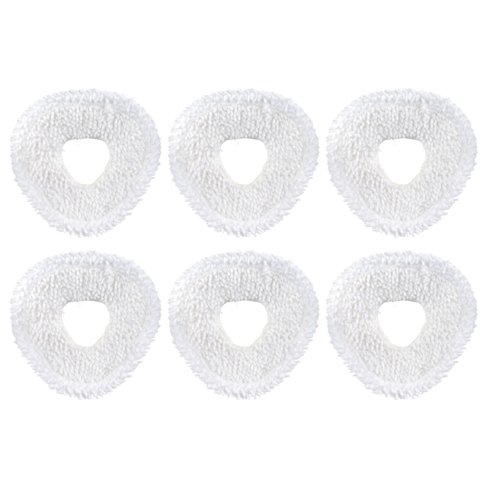 (6 Pieces) Washable Reusable Mopping Pads for Narwal Freo Z Ultra/Freo X Ultra/Freo X Plus/Freo, Strong Stain Removing Wipes Cloth Pads Premium Microfiber