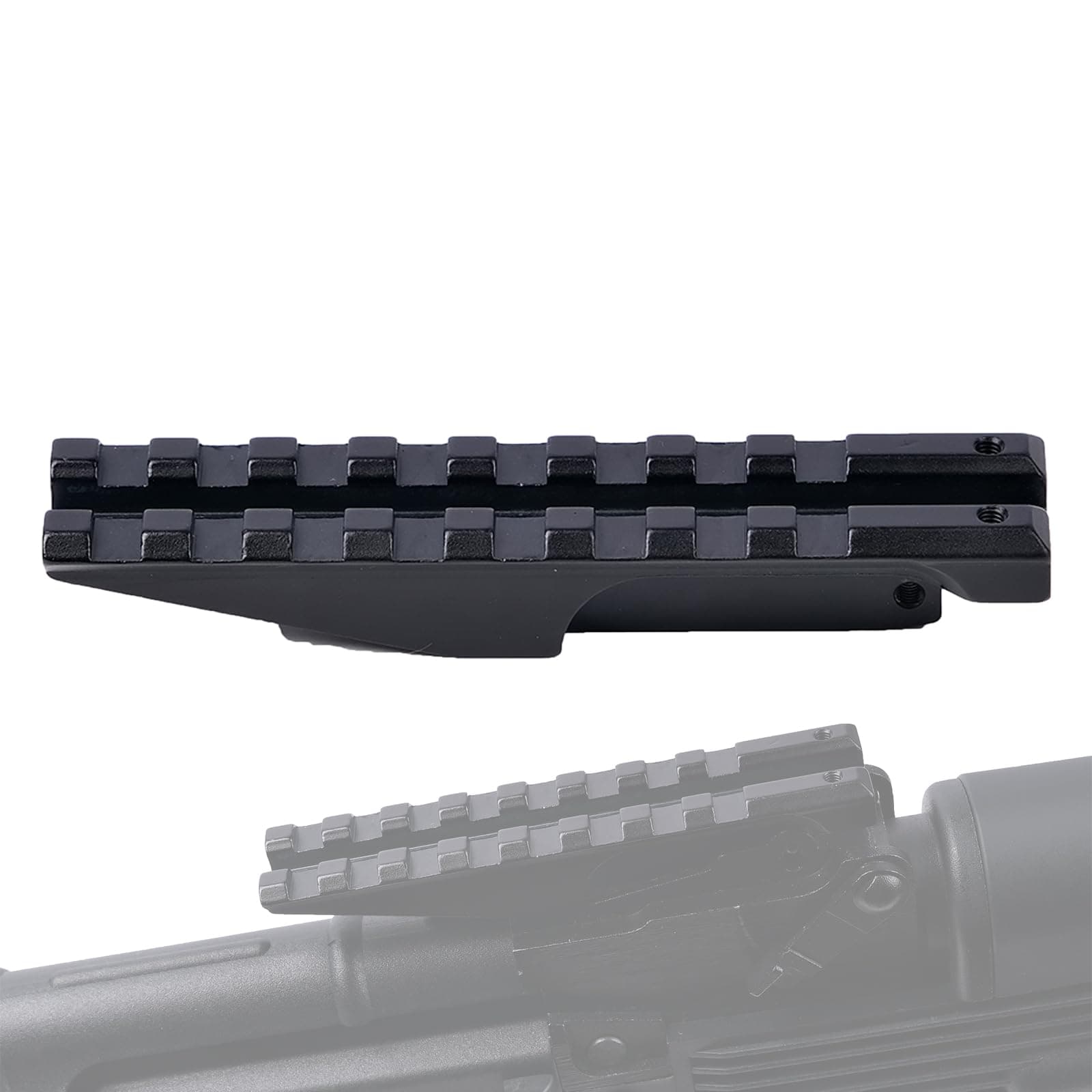 Side Scope Mount - Quick Detach Scope Mount Side Picatinny Rail Mount for Red Dot Sights Scopes - 20mm Standard Rail Mount