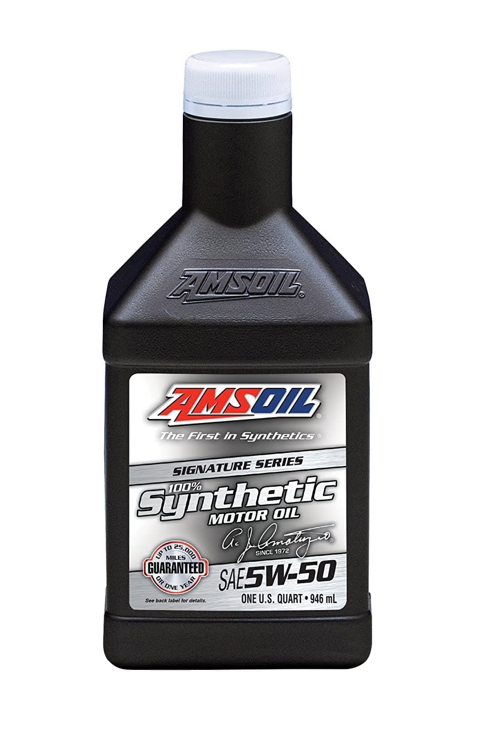 Amsoil Signature Series 5W-50 Synthetic Motor Oil (1 Quart)