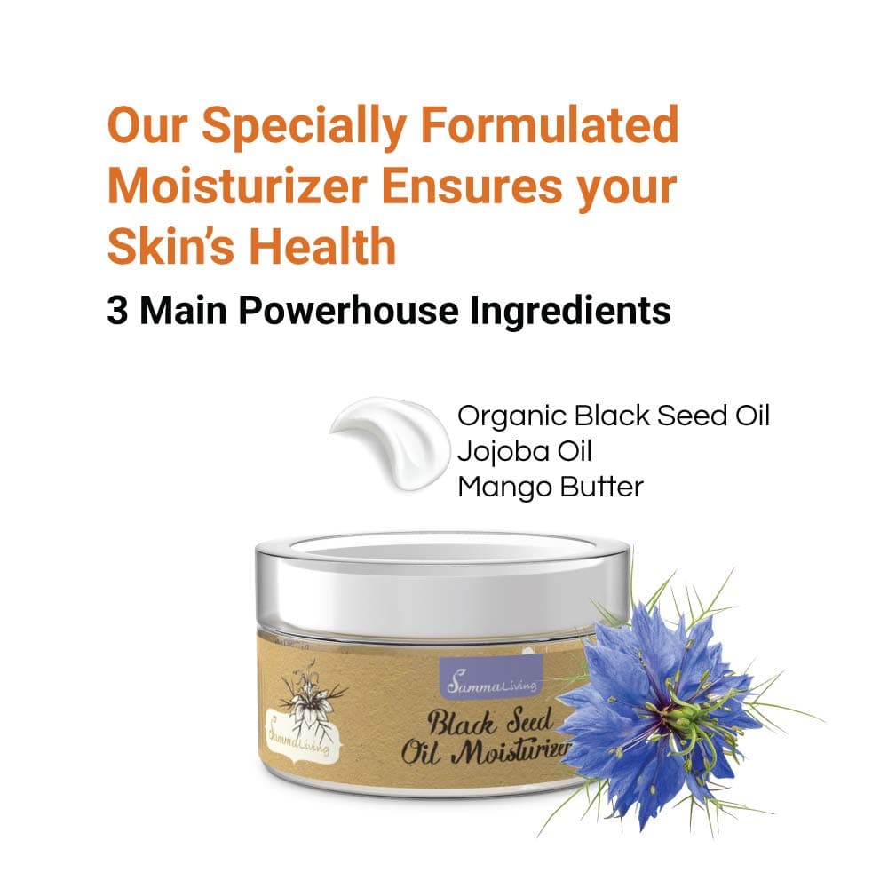 USDA Organic Black Seed Oil Liquid | 1.5% Thymoquinone | Cold Pressed | Unrefined | with Full Size Dropper and 1oz Moisturizer | Raw Nigella Sativa | 8oz Glass Bottle