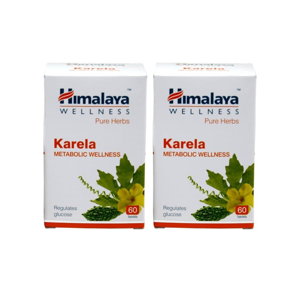 Himalaya Wellness Karela Metabolic Wellness Tablets 60 Tablet Pack of 2