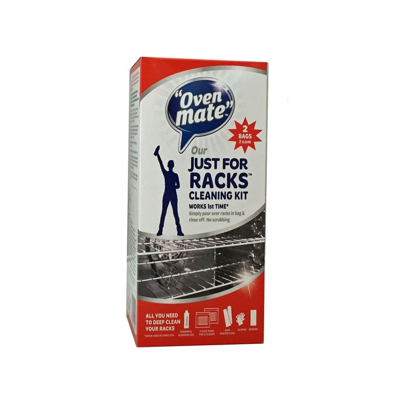 Just for Racks Kit, Clear, 500 ml