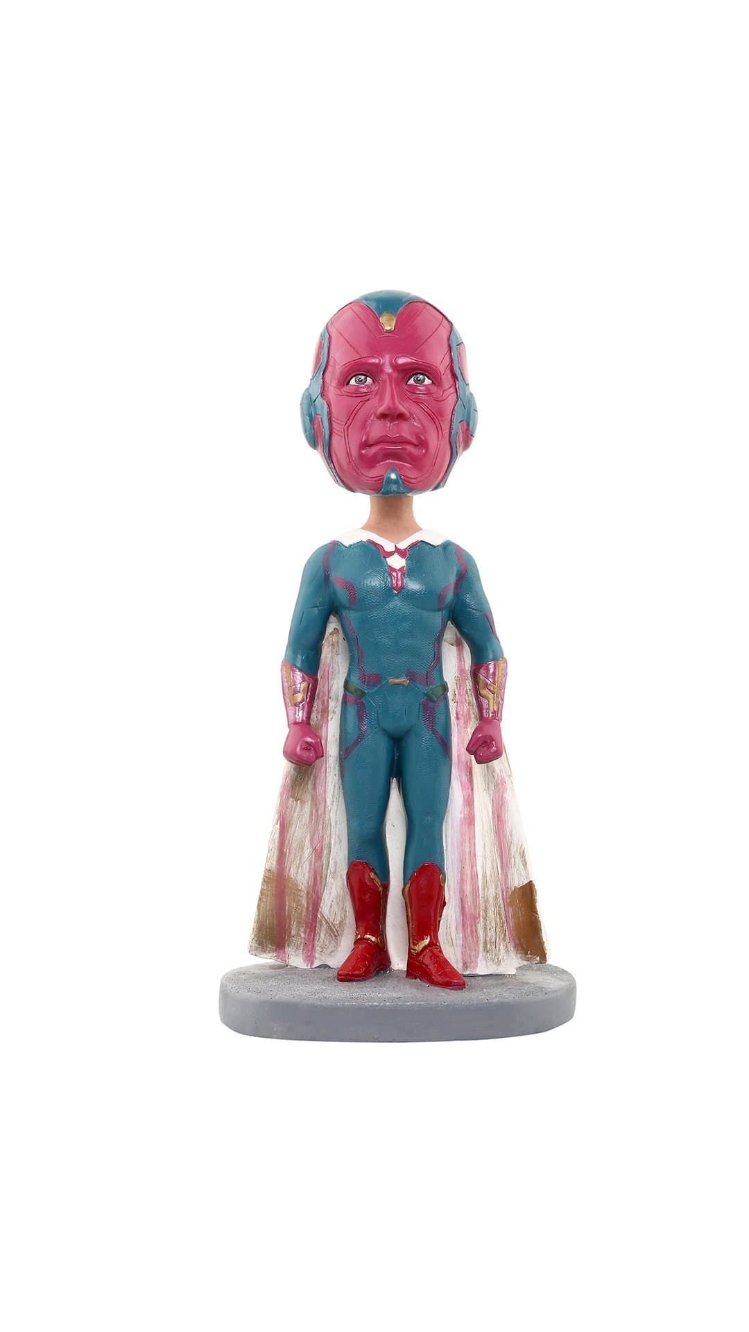 Wowheads Vision Marvel Bobbleheads Miniature Figurine Decor