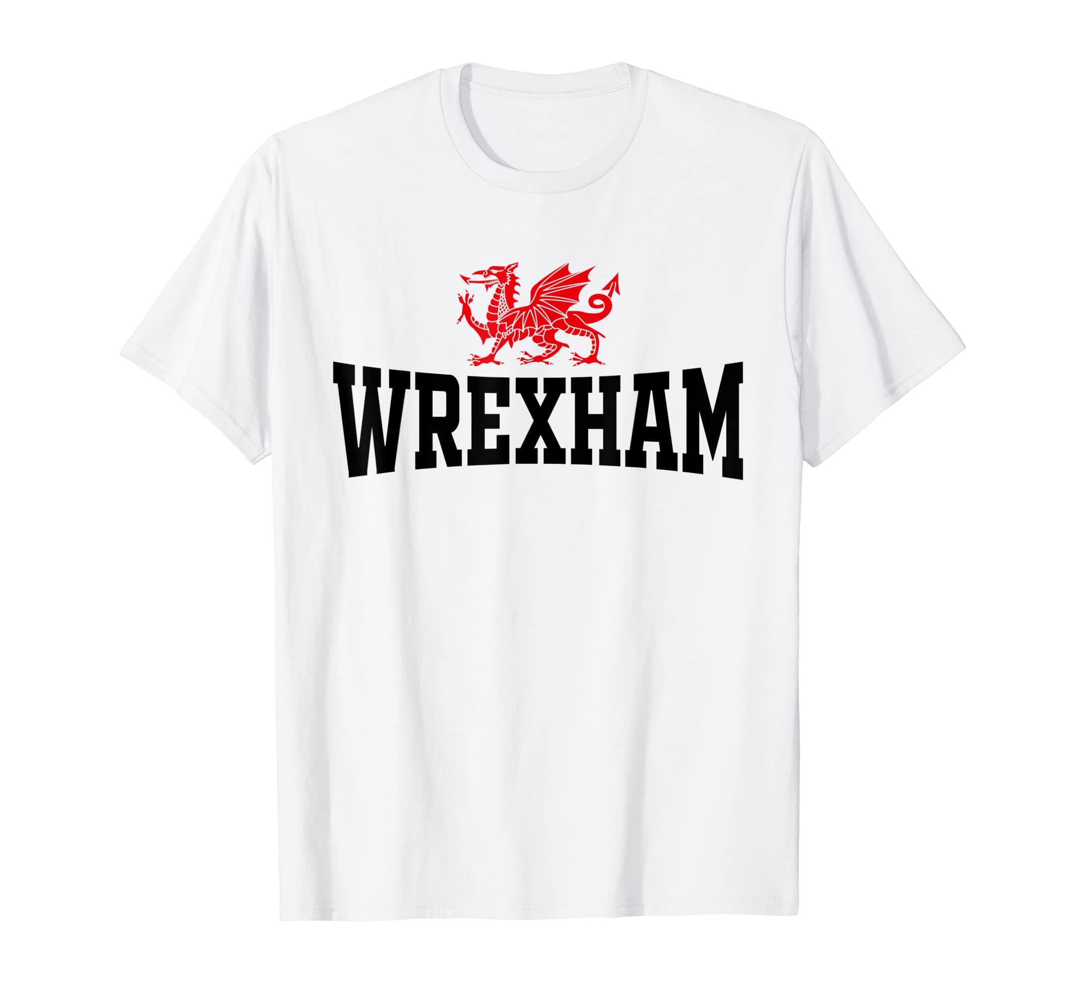 Wrexham City Wales Red Dragon Wrecsam Cymru County of Wales T-ShirtOEKO-TEX STANDARD 100