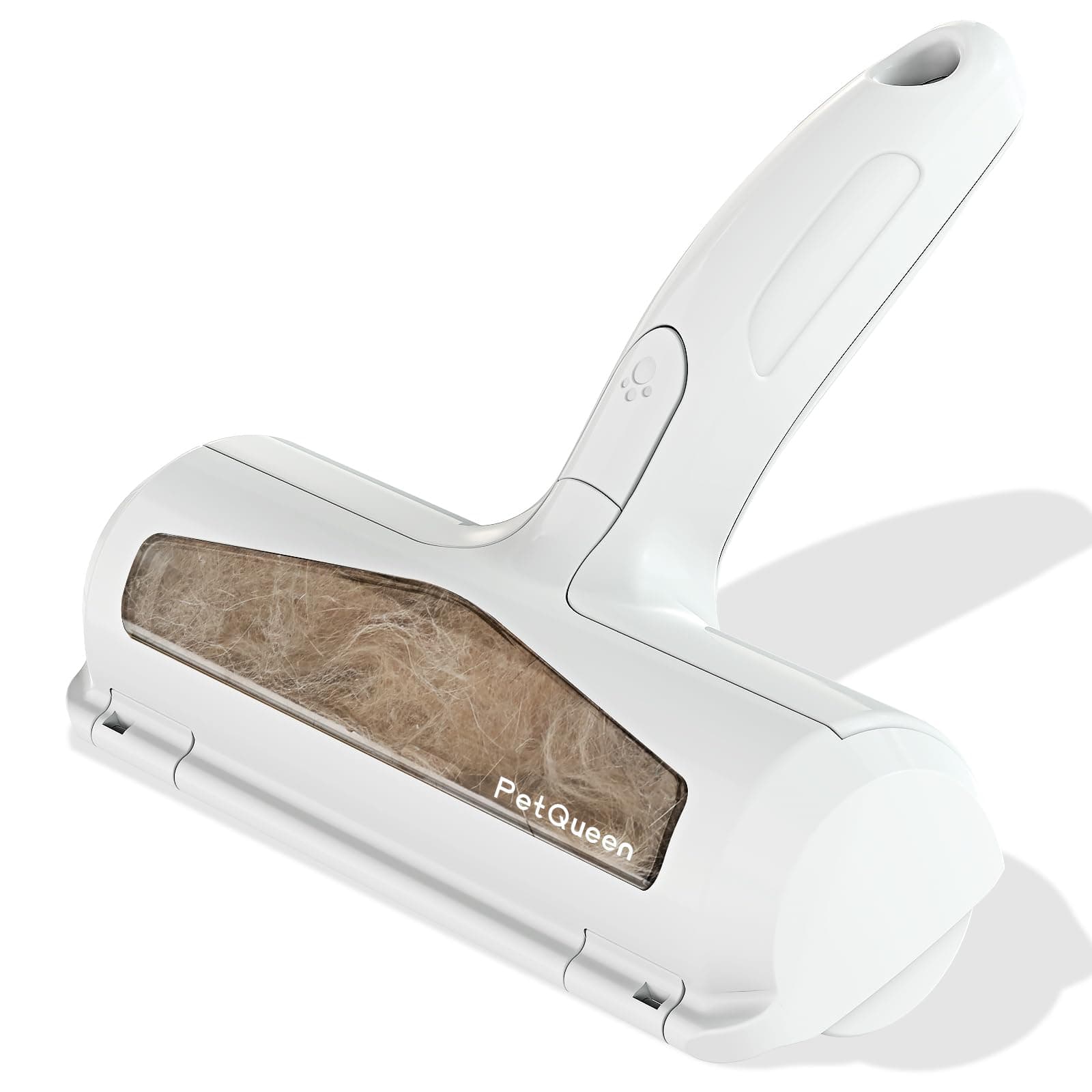 Pet Hair Remover, Reusable Dogs and Cats Hair Removal Brush, Animal Hair Remover Lint Roller Easily Clean Pet Fur From Sofa, Rugs, Carpets, Beds and Furniture, White