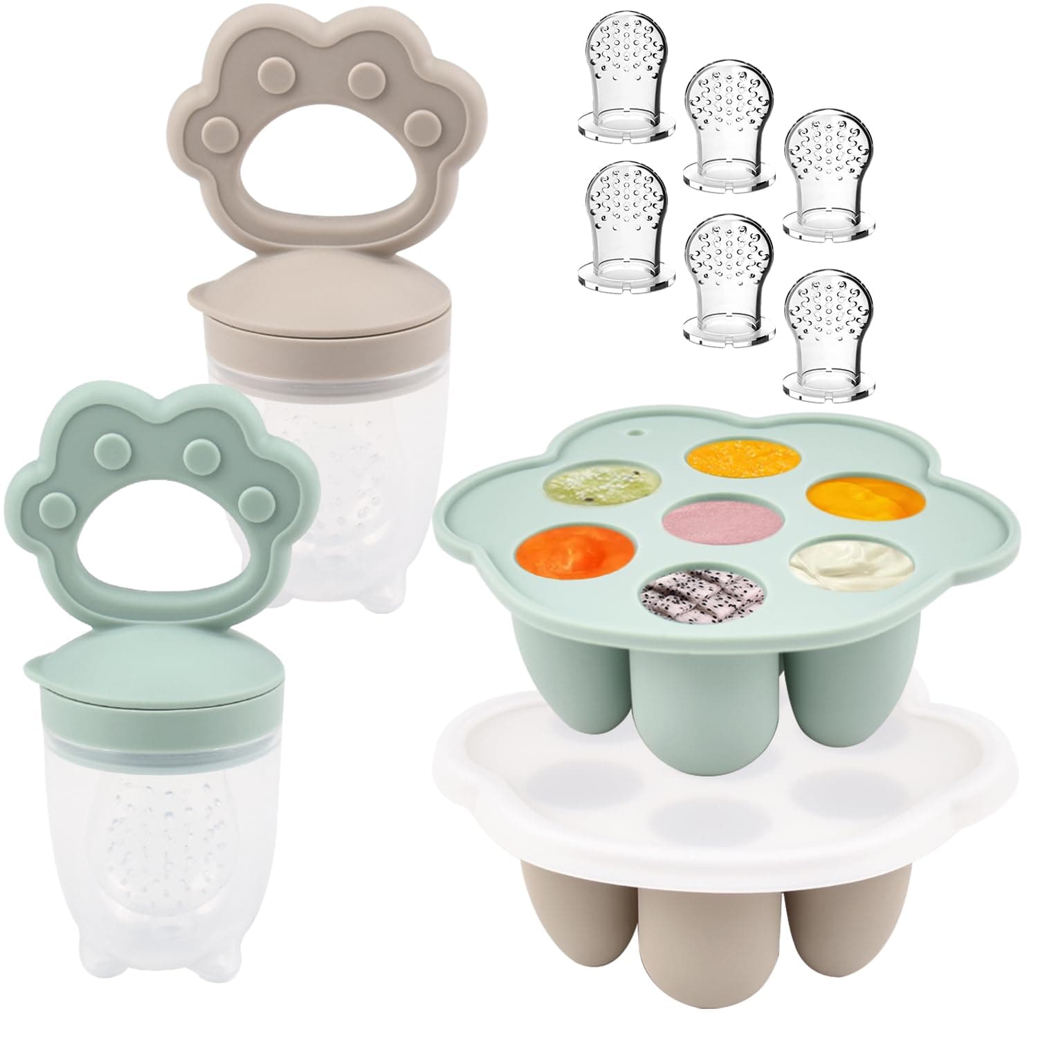 Baby Feeder & Freezer Tray (Set of 2)