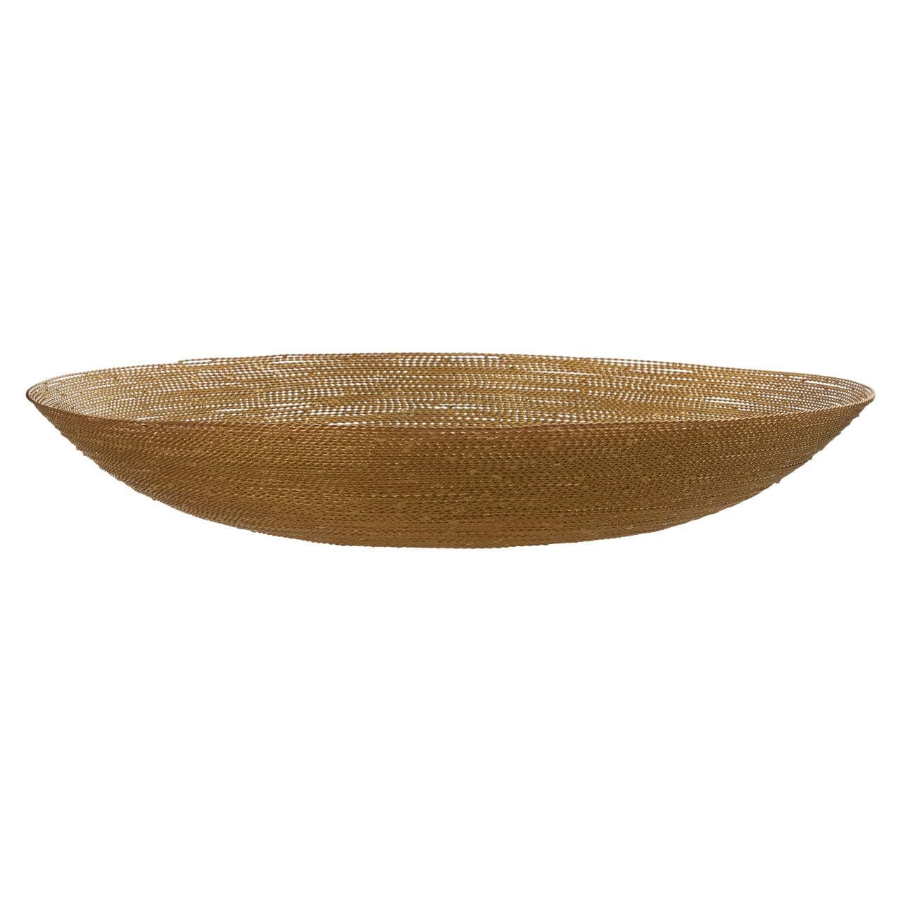 Premier Housewares Decorative Bowl, Metal, Brass, Large 1411452