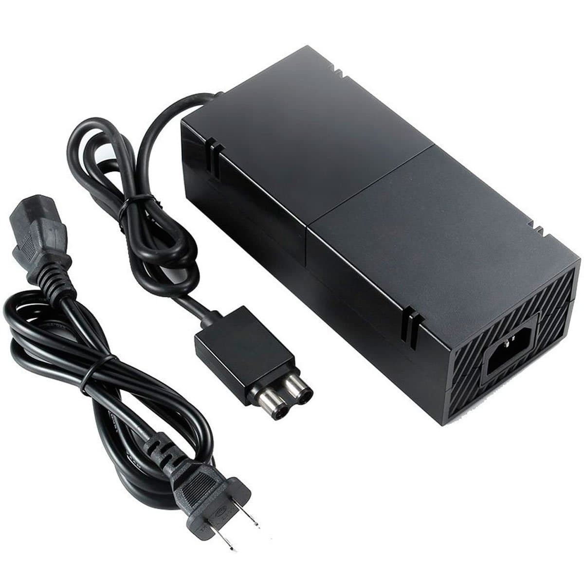 Power Supply Brick for Xbox One , [Quiet Version] AC Adapter Power Supply Cord Replacement for Xbox One Console 100-240V Charger Accessory Kit with Cable