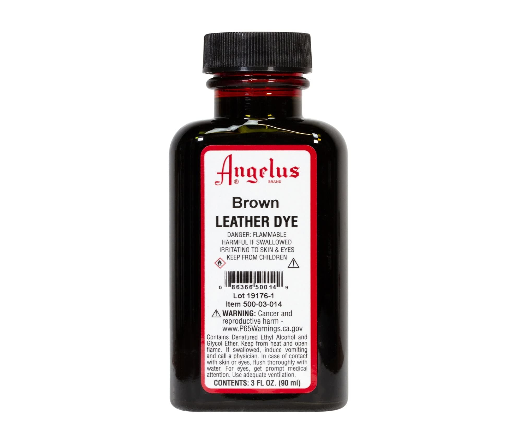 Leather Dye - 3 Ounces, Brown