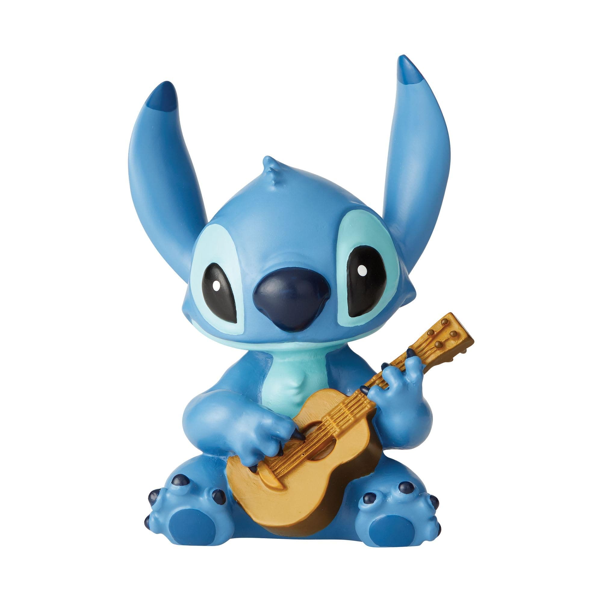 Disney Showcase Lilo and Stitch Ukulele Guitar Miniature Figurine, 2.5 Inch, Multicolor