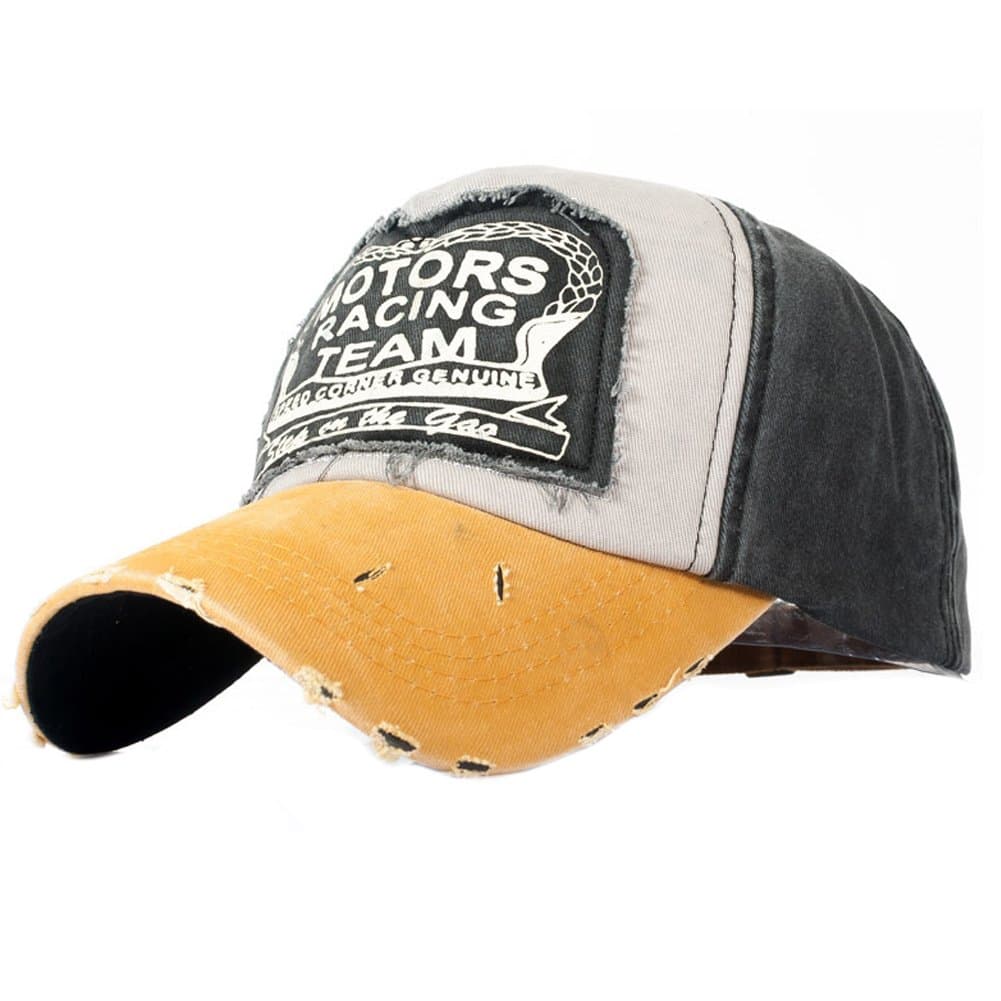 Classic Baseball Cap 100% Cotton Vintage Washed Denim Dad Hat Adjustable Size for Man Women Unisex