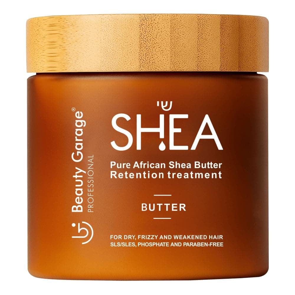 Beauty Garage Pure African Shea Butter Retention Treatment Hair Mask 250ml