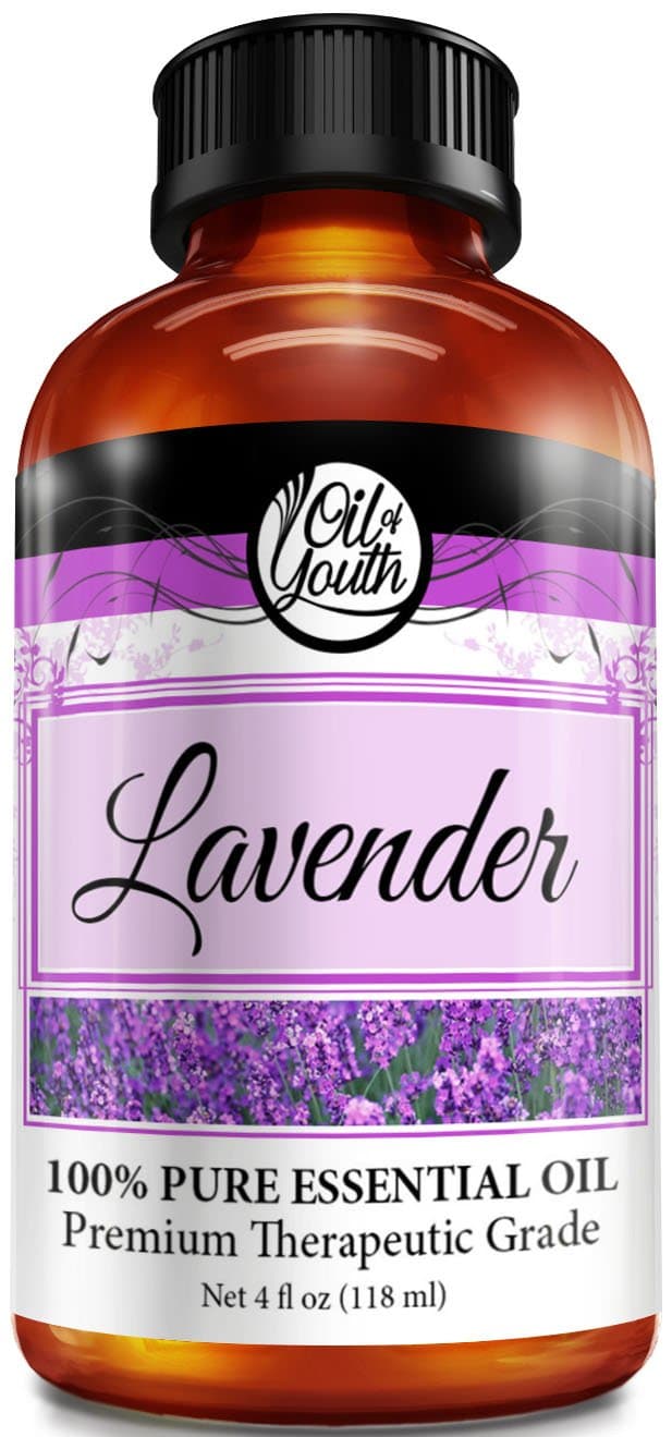 Lavender Essential Oil, Large 4oz, 100% Pure, Best Therapeutic Grade