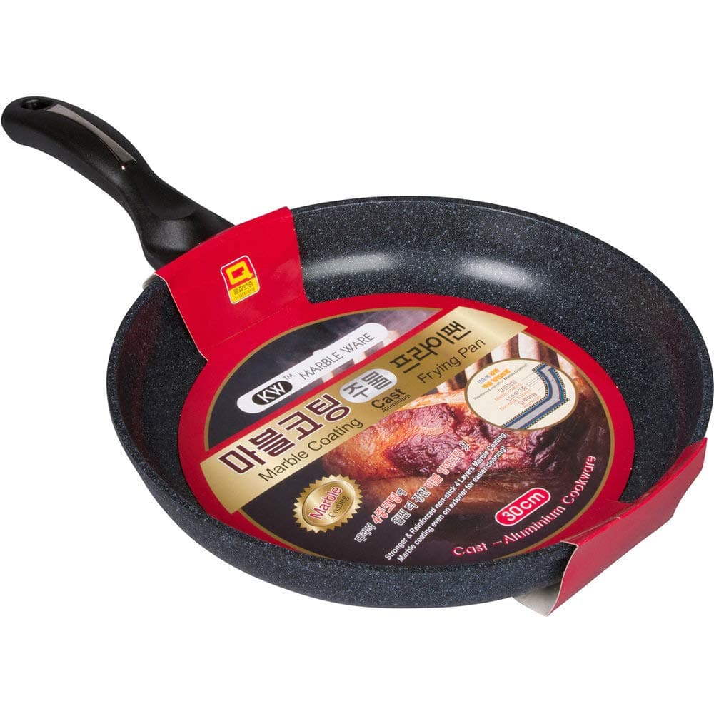 Ceramic Marble Coated Cast Aluminium Non Stick Fry Pan 30cm(12 inches) by KW