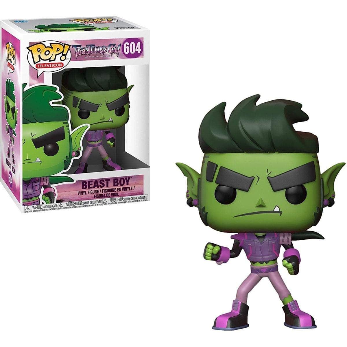 POP! TV: Teen Titans GO! The Night Begins to Shine - Beast Boy Collectible Figure