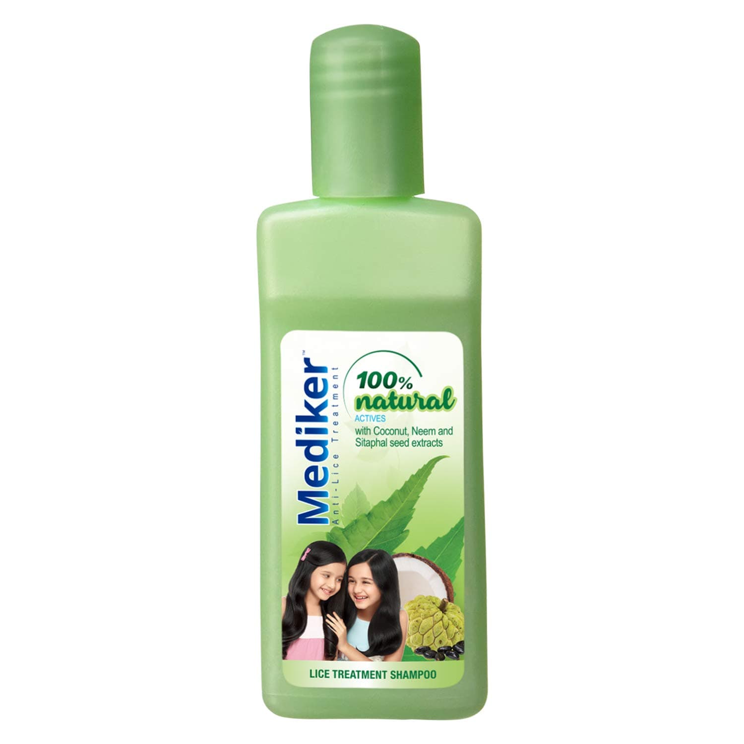 Mediker Anti Lice Treatment Shampoo with Neem & Coconut for Lice & Eggs | Relieves Itching From Lice Bite & Prevents Re-infestation | Painless Lice Removal | Safe For Children | 50 ml