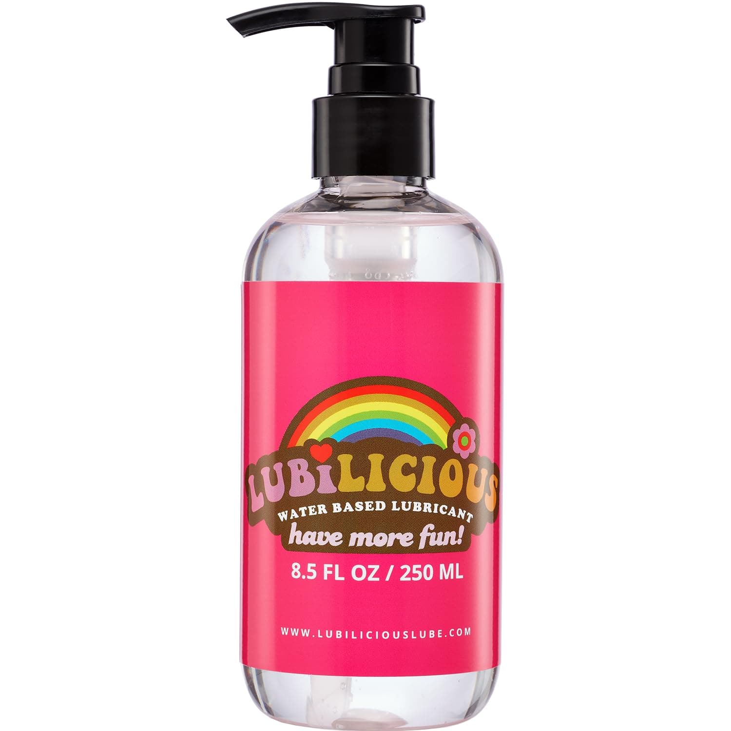 Lubilicious Water Based Lube – 8.5 oz Pump Top – Top Choice for Smooth, Reliable Lubricants – Premium Water Based Lubricant & Personal Lubricants for Privacy – Long-Lasting Non-Sticky Formula
