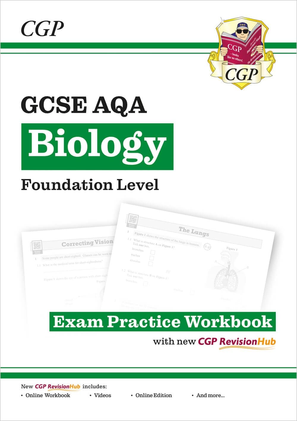 New GCSE Biology AQA Foundation Exam Practice Workbook with CGP RevisionHub (CGP AQA GCSE Biology)