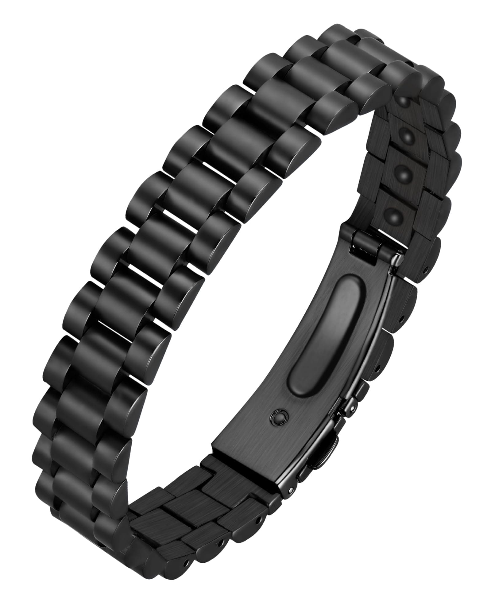 Jecanori Ultra Strength Magnetic Bracelets for Men - Men's Hematite Bracelet, Jewellry Gift with Sizing Tool for Perfect Fit