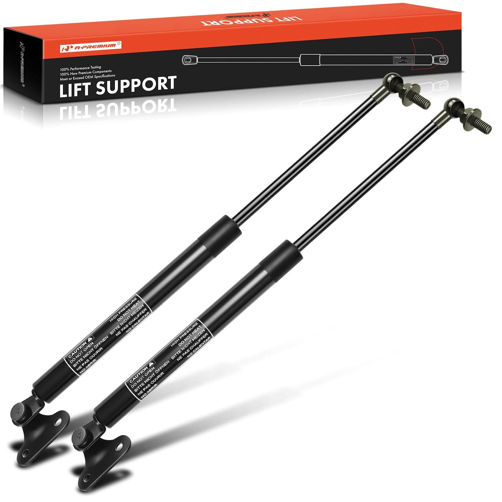 A-Premium Tailgate Liftgate Rear Hatch Lift Supports Shock Struts for Toyota Land Cruiser Landcruiser 100 Series Lexus LX470 1998-2007