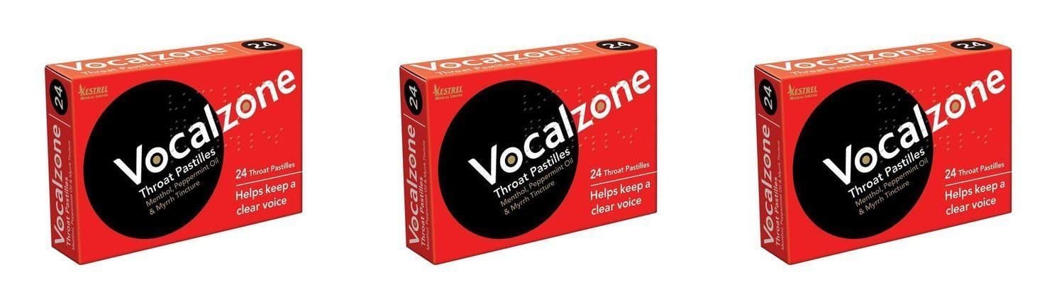 Vocalzone Throat Pastille Tablets | 24s | 3 PACK