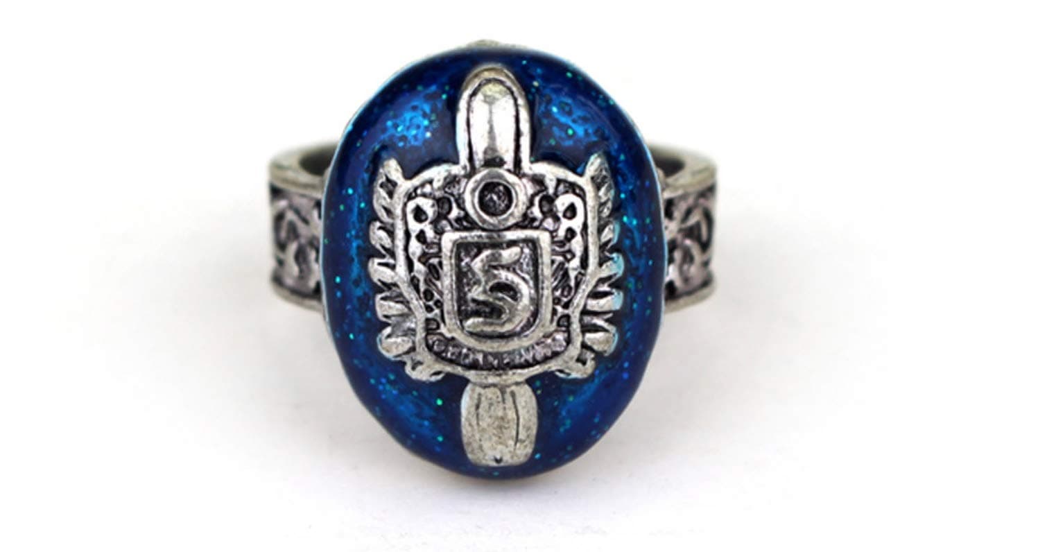 TinneTinyBottle The Vampire Diaries Damon Stefan Salvatore Brothers Daylight Ring,The Originals Vampire Hybrid Werewolf, Size 8