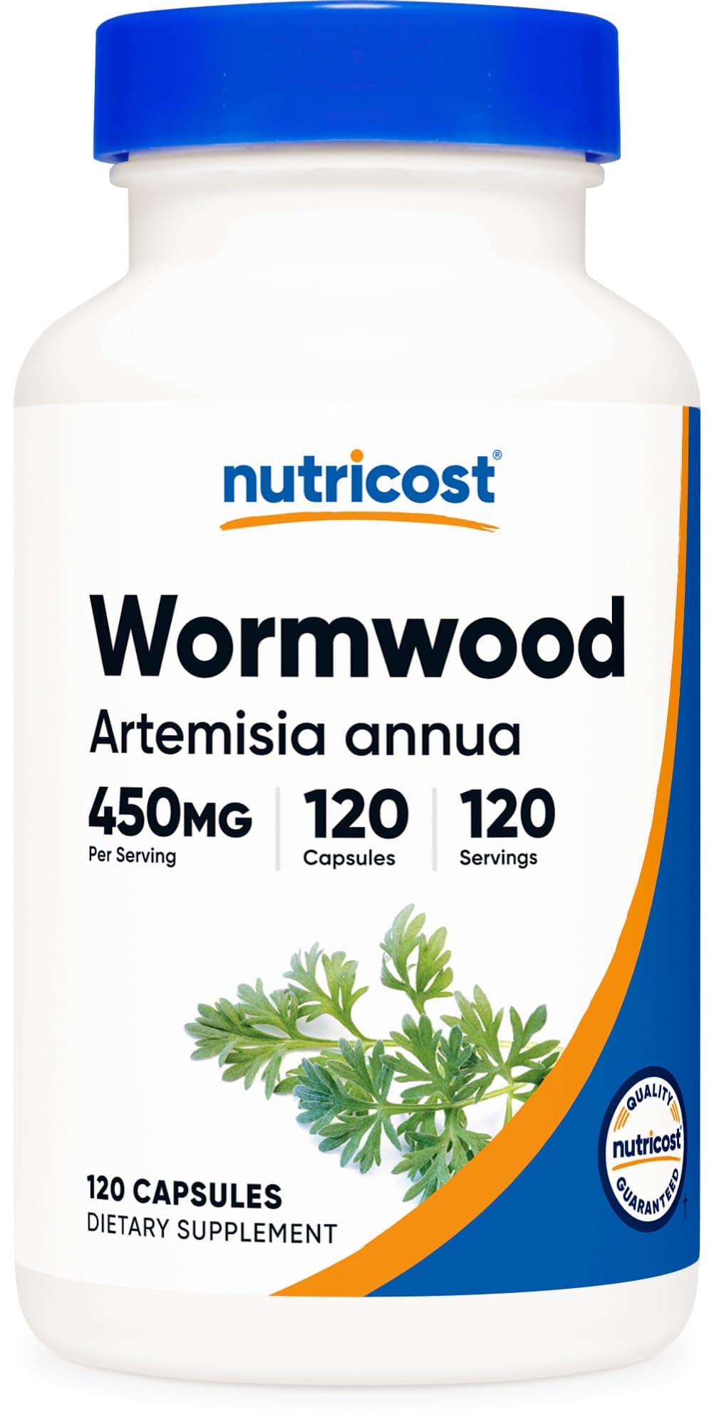 Nutricost Wormwood Capsules 450mg 120 Capsules - Vegetarian Caps, Gluten Free and Non-GMO